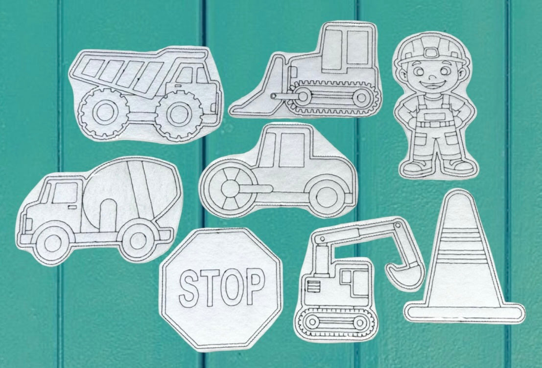 Reusable Dry Erase Coloring Set