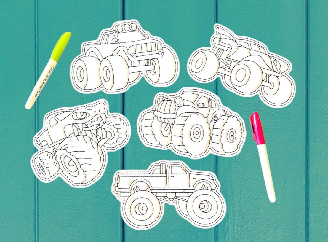 Reusable Dry Erase Coloring Set