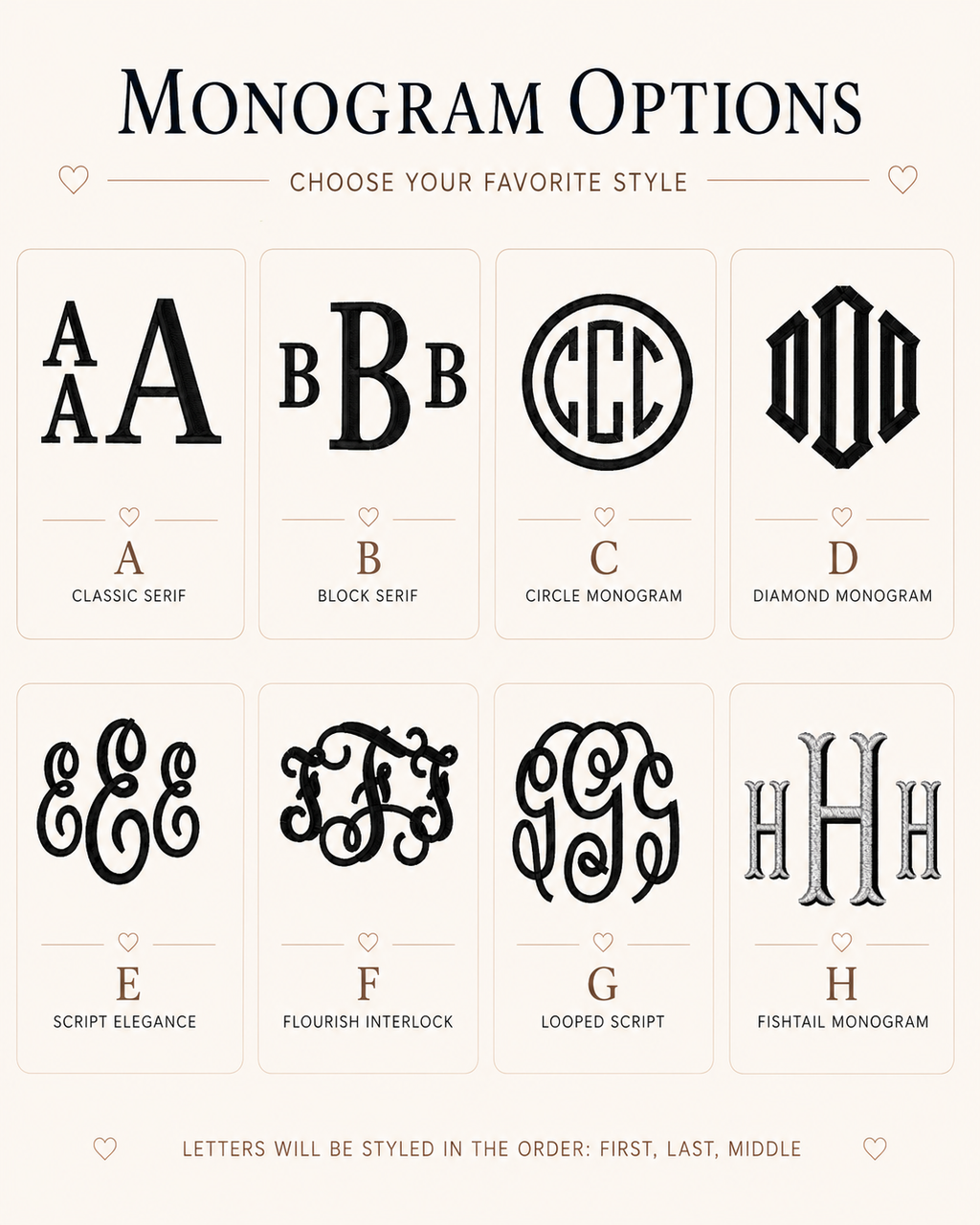 Personalized Monogram Tote Bag