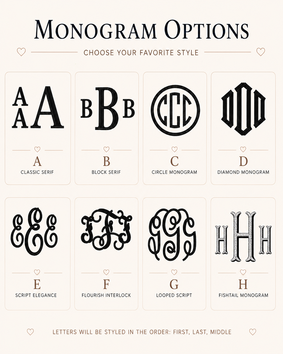 Personalized Monogram Tote Bag