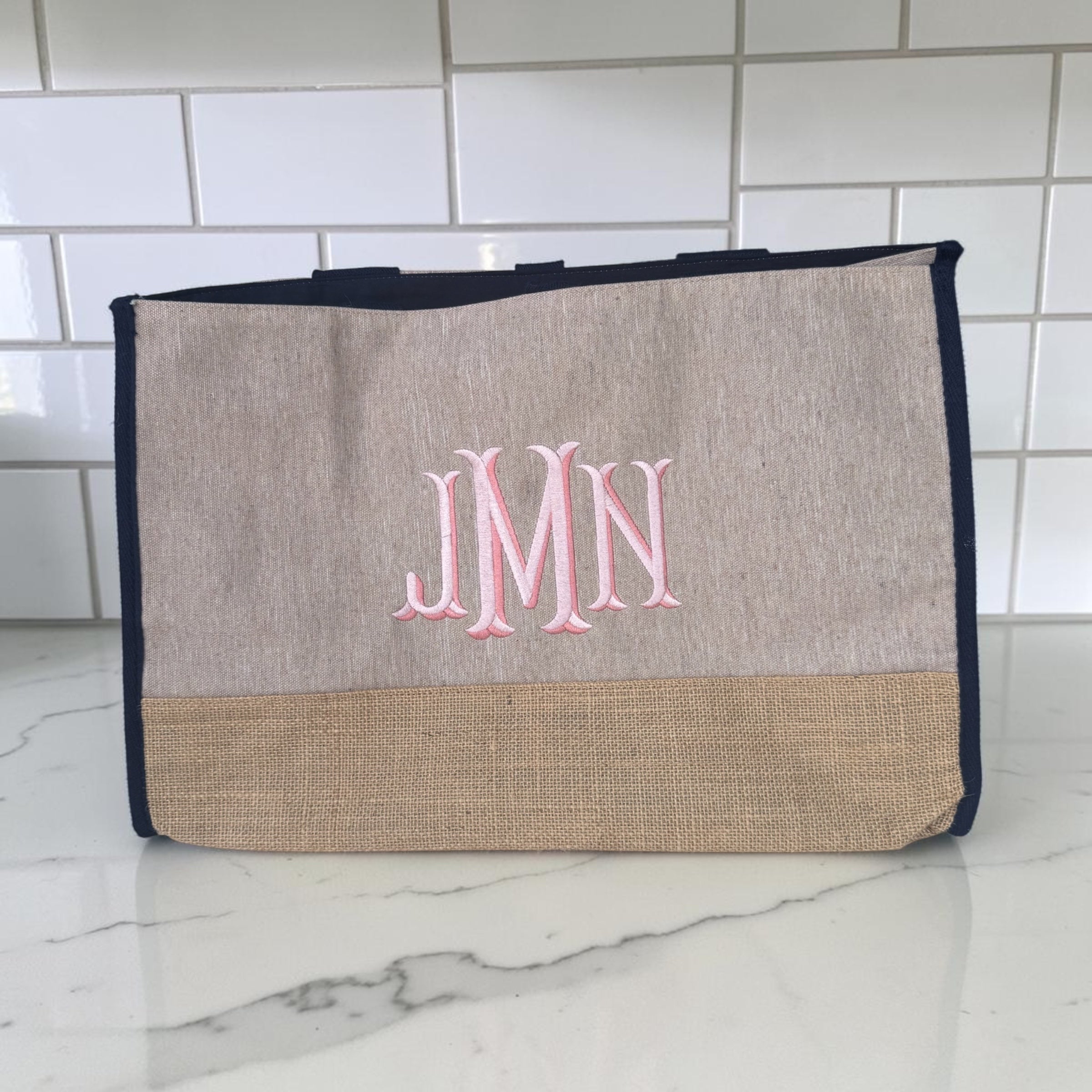 Personalized Monogram Tote Bag