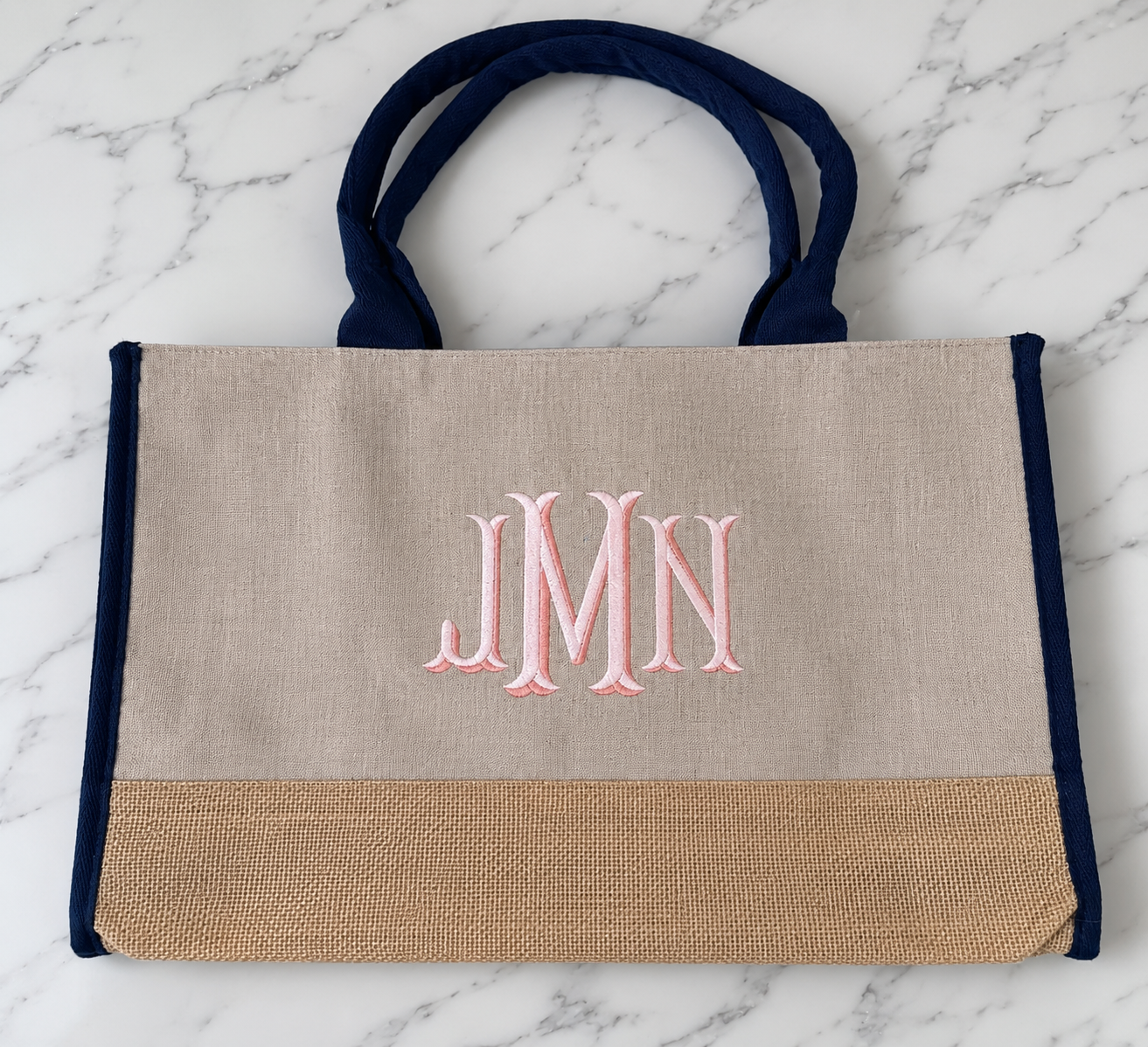 Personalized Monogram Tote Bag